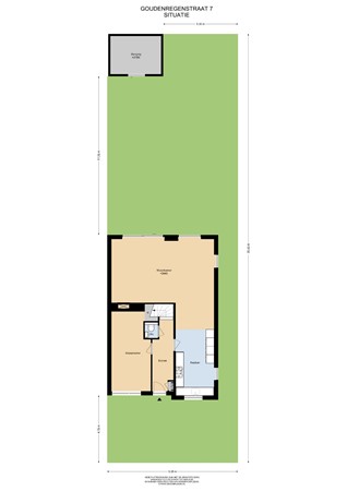 Floorplan - Goudenregenstraat 7, 1431 RR Aalsmeer